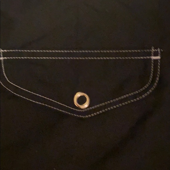 NWOT black swim cover up shorts 2x - Picture 4 of 7